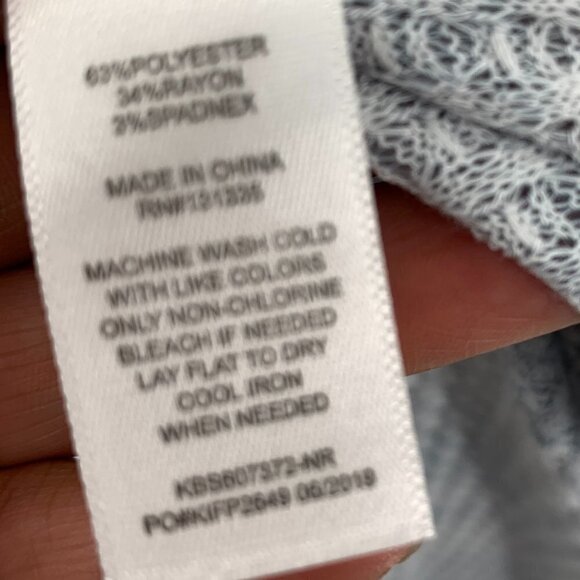 NWOT! Socialite Charcoal Camo Long Sleeve Bodysuit - Picture 8 of 8